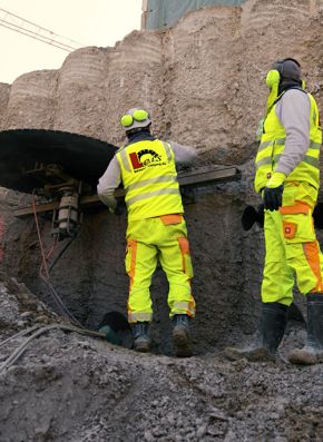 Betontrennung Leis Kernbohrung mit profi Werkzeug